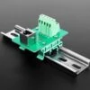 DIN Rail RJ-45 To Terminal Block Adapter (Vertical Jack) -Electronic Accessories Store din rail rj 45 to terminal block adapter vertical jack the pi hut ada3798 28610274296003