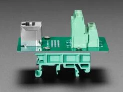 DIN Rail RJ-45 To Terminal Block Adapter (Vertical Jack) -Electronic Accessories Store din rail rj 45 to terminal block adapter vertical jack the pi hut ada3798 28610274361539