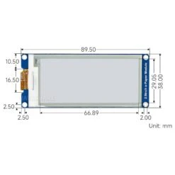 E-Ink Display Module - 2.9" (296x128) 11 E-Ink Display Module - 2.9" (296x128) -Electronic Accessories Store e ink display module 2 9 296x128 waveshare wav 12956 40933873516739