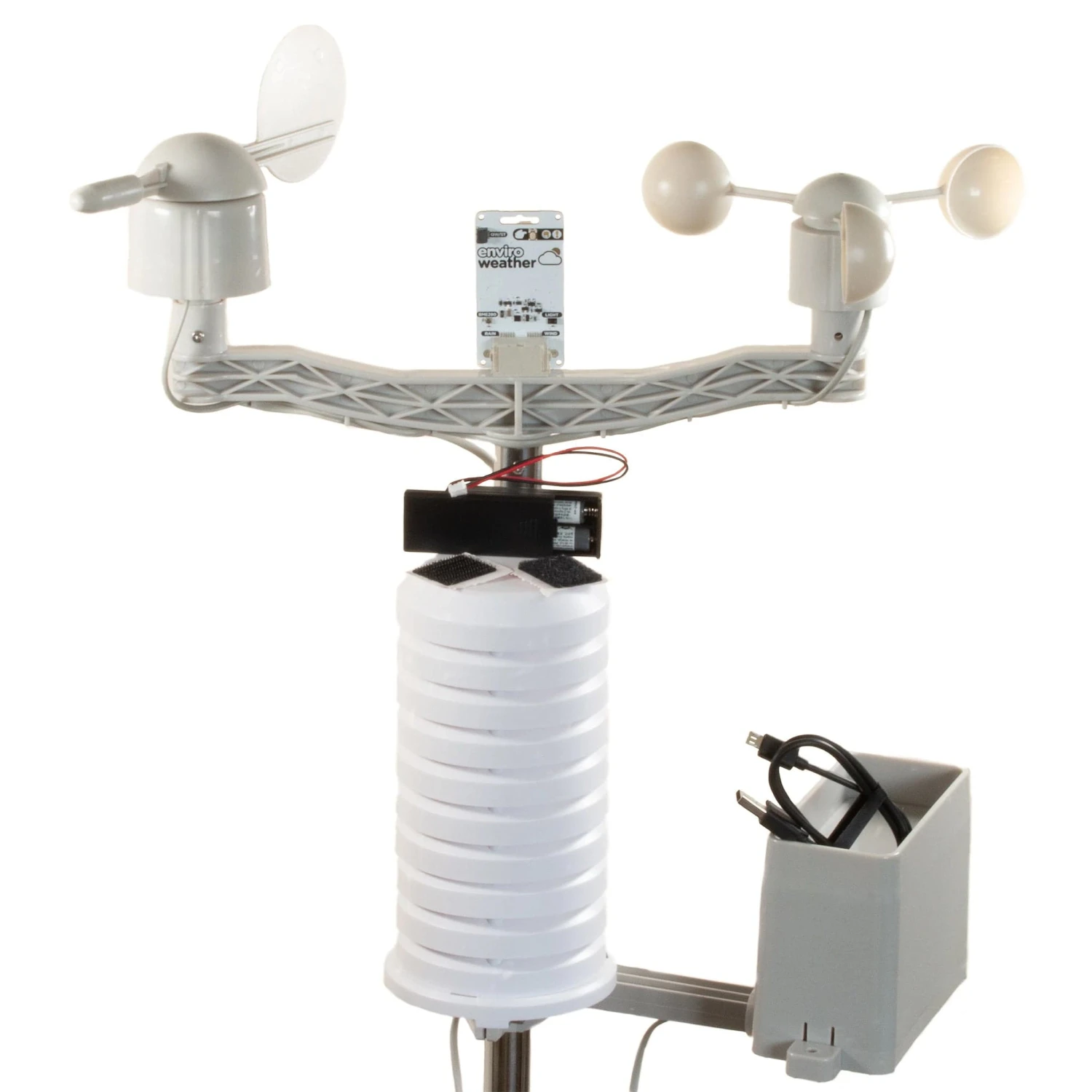 Enviro Weather (Pico W Aboard) - Weather Station Kit 3 Enviro Weather (Pico W Aboard) - Weather Station Kit