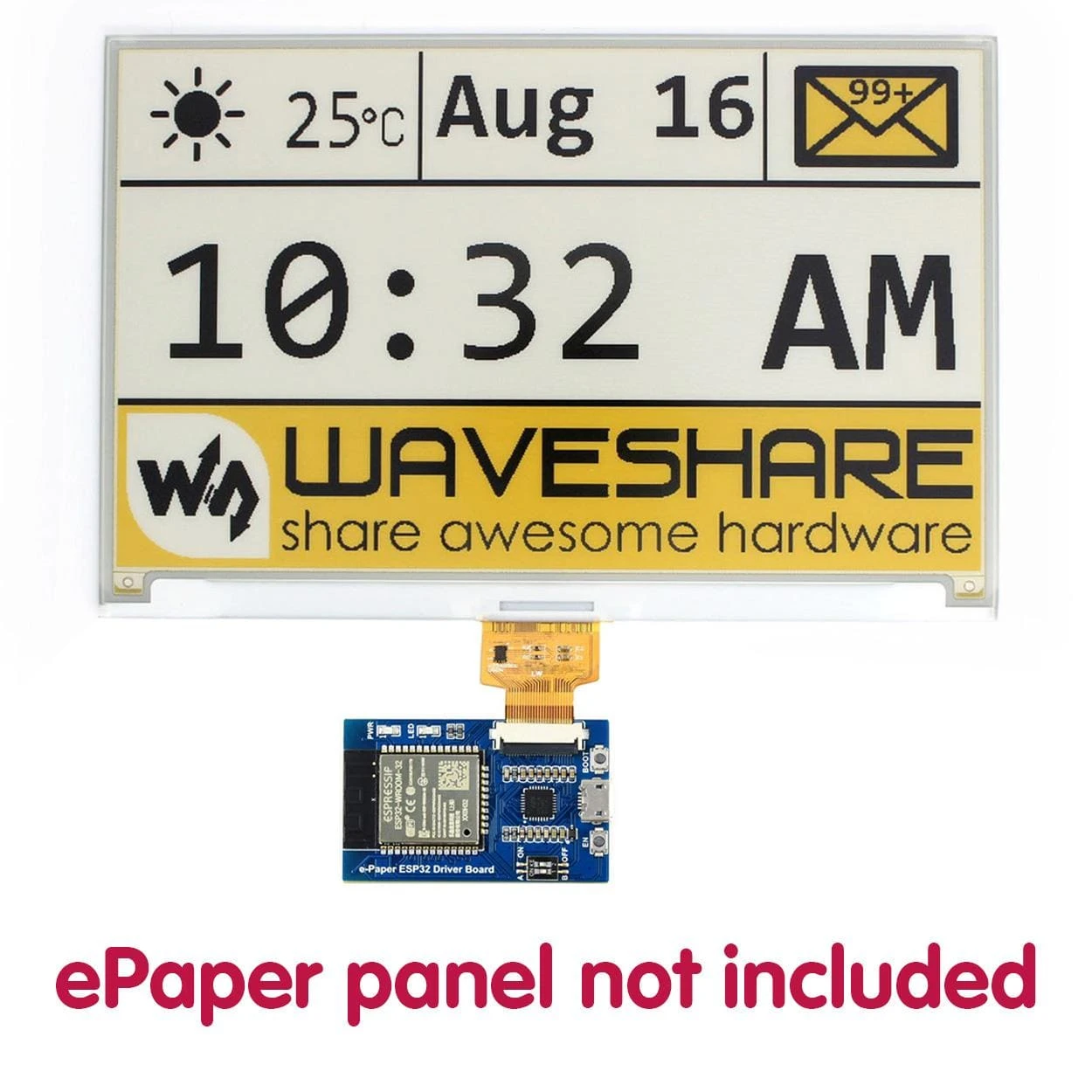 ESP32 Universal E-Paper Driver Board 6 ESP32 Universal E-Paper Driver Board - Image 4