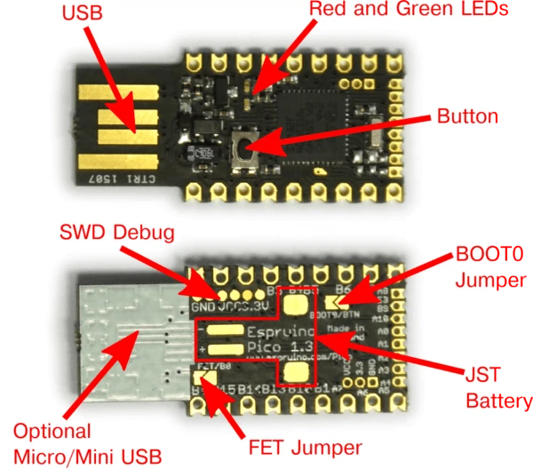 Espruino Pico 8 Espruino Pico - Image 6