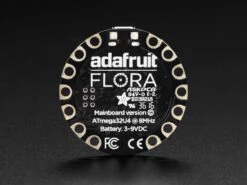 FLORA - Wearable Electronic Platform -Electronic Accessories Store flora wearable electronic platform arduino compatible v3 adafruit ada659 28610231828675