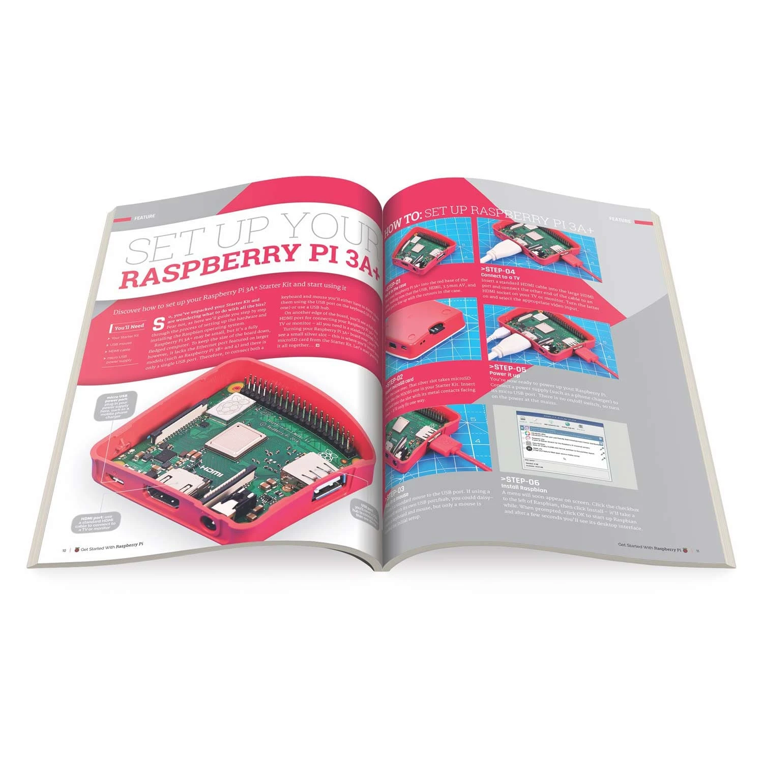 Get Started With Raspberry Pi (Includes 3A+ Kit) 5 Get Started With Raspberry Pi (Includes 3A+ Kit) - Image 3