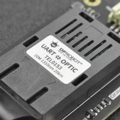 Gravity: UART Fiber Optic Transceiver Module -Electronic Accessories Store gravity uart fiber optic transceiver module the pi hut tel0153 39490597880003