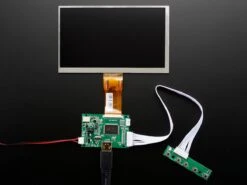 HDMI 4 Pi: 7" Display No Touchscreen 1024x600 W/ Mini Driver -Electronic Accessories Store hdmi 4 pi 7 display no touchscreen 1024x600 w mini driver the pi hut ada2300 28610848948419