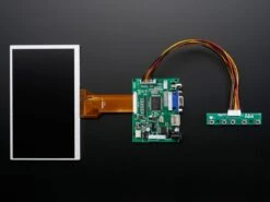 HDMI 4 Pi: 7" Display No Touchscreen 800x480 - HDMI/VGA/NTSC/PAL 11 HDMI 4 Pi: 7" Display No Touchscreen 800x480 - HDMI/VGA/NTSC/PAL -Electronic Accessories Store hdmi 4 pi 7 display no touchscreen 800x480 hdmi vga ntsc pal the pi hut ada1934 28610859663555