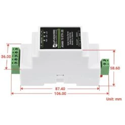 RS485 To RJ45 Ethernet Module -Electronic Accessories Store industrial serial server rs485 to rj45 ethernet waveshare wav 20978 31717897797827