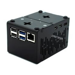 KKSB HAT Case For Raspberry Pi 5 -Electronic Accessories Store kksb hat case for raspberry pi 5 the pi hut 105822 41328045785283