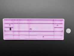Lavender Plastic 60% / GH60 Keyboard Shell -Electronic Accessories Store lavender plastic 60 gh60 keyboard shell the pi hut ada5082 29053584998595