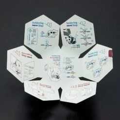 Learn To Solder Zoo Animal Badge Kit -Electronic Accessories Store learn to solder zoo animal badge kit the pi hut toy0055 41016938004675