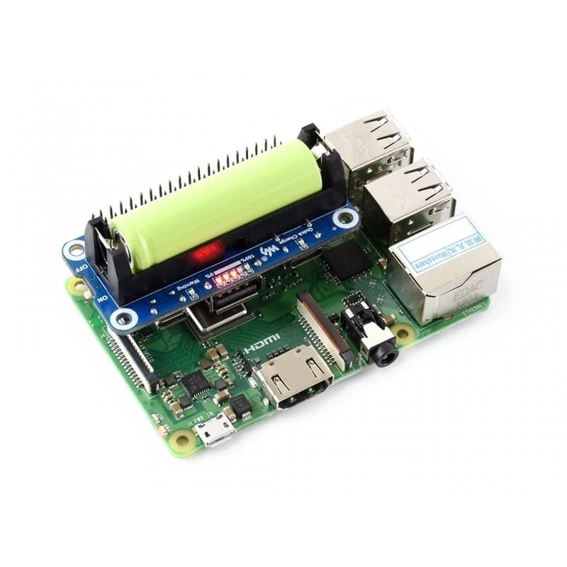 Li-ion Battery HAT For Raspberry Pi 6 Li-ion Battery HAT For Raspberry Pi - Image 4