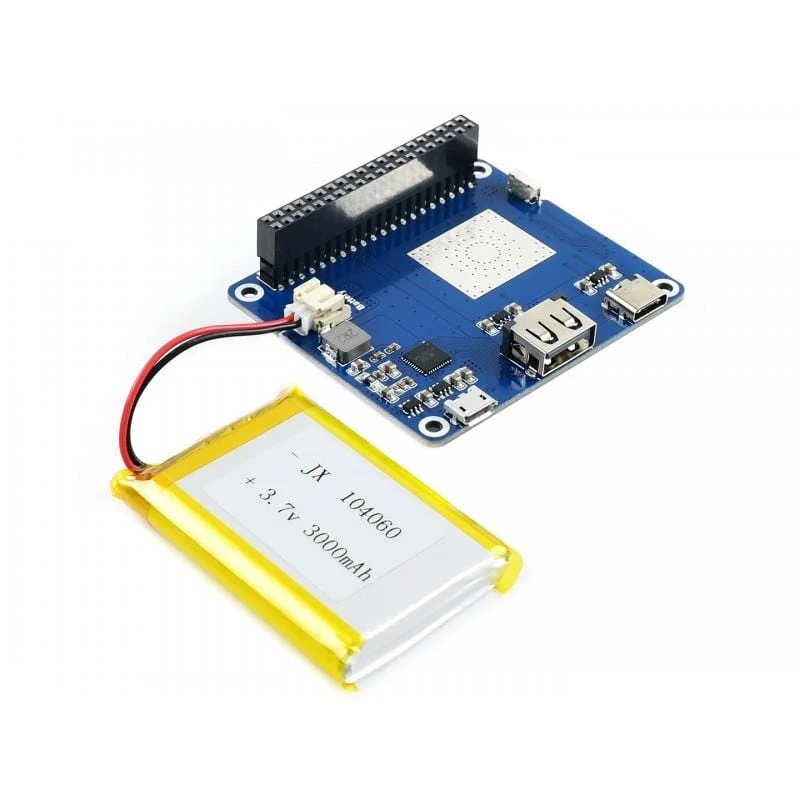 LiPo Battery HAT For Raspberry Pi 8 LiPo Battery HAT For Raspberry Pi - Image 6