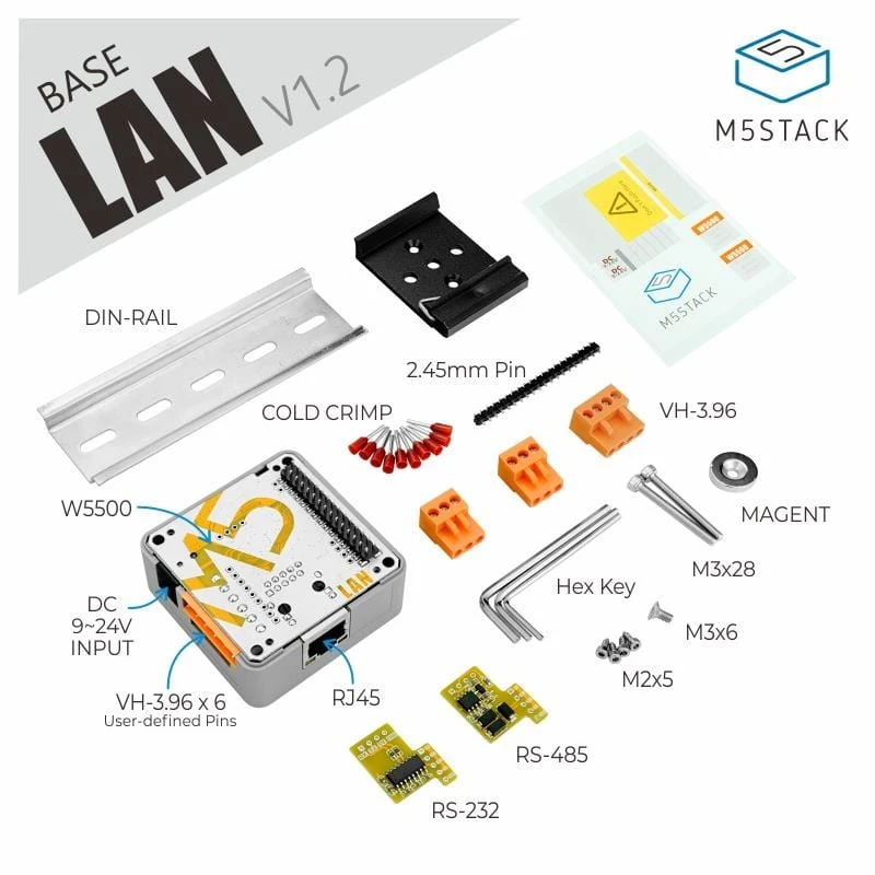 M5Stack LAN Module W5500 V1.2 4 M5Stack LAN Module W5500 V1.2 - Image 2
