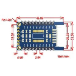 MCP23017 IO Expansion Board -Electronic Accessories Store mcp23017 io expansion board waveshare wav 15391 28585936814275