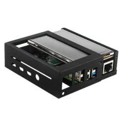 Metal Case With 3.5" TFT Touchscreen For Raspberry Pi 4 (480x320) -Electronic Accessories Store metal case with 3 5 tft touchscreen for raspberry pi 4 480x320 dfrobot fit0820 29249473315011