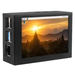 Metal Case With 3.5" TFT Touchscreen For Raspberry Pi 4 (480x320) -Electronic Accessories Store metal case with 3 5 tft touchscreen for raspberry pi 4 480x320 dfrobot fit0820 29249473478851