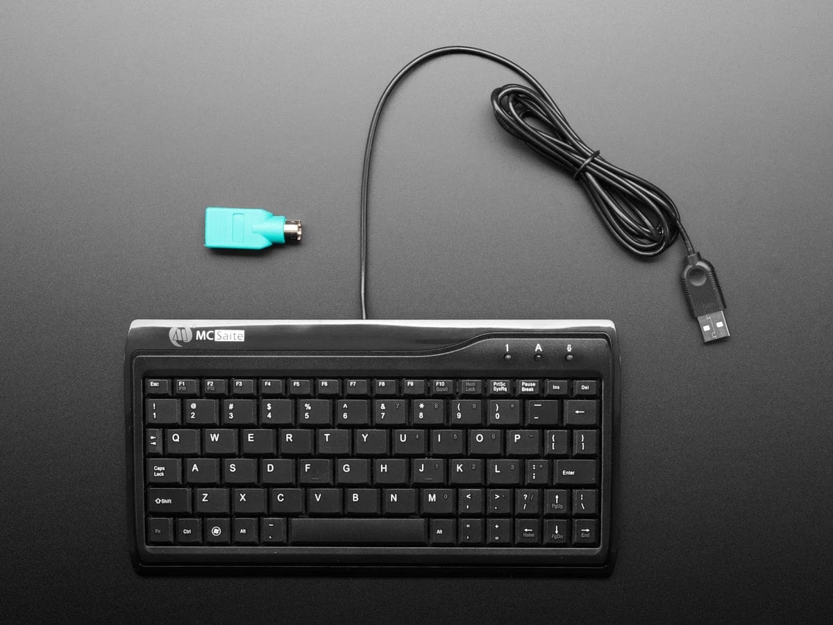 Miniature Keyboard- Microcontroller-Friendly PS/2 And USB 4 Miniature Keyboard- Microcontroller-Friendly PS/2 And USB - Image 2