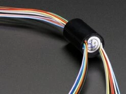 Miniature Slip Ring - 12mm Diameter, 12 Wires, Max 240V @ 2A 11 Miniature Slip Ring - 12mm Diameter, 12 Wires, Max 240V @ 2A -Electronic Accessories Store miniature slip ring 12mm diameter 12 wires max 240v 2a the pi hut 104473 28610484699331