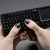 Miniature Wireless USB Keyboard With Touchpad -Electronic Accessories Store miniature wireless usb keyboard with touchpad the pi hut ada922 28610799304899