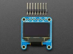 Monochrome 0.96" 128x64 OLED Graphic Display - STEMMA QT -Electronic Accessories Store monochrome 0 96 128x64 oled graphic display stemma qt adafruit ada326 28610339602627
