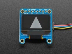 Monochrome 0.96" 128x64 OLED Graphic Display - STEMMA QT -Electronic Accessories Store monochrome 0 96 128x64 oled graphic display stemma qt adafruit ada326 28610339733699