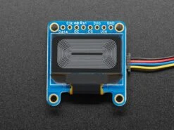 Monochrome 0.96" 128x64 OLED Graphic Display - STEMMA QT -Electronic Accessories Store monochrome 0 96 128x64 oled graphic display stemma qt adafruit ada326 28610339799235