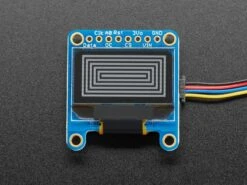 Monochrome 0.96" 128x64 OLED Graphic Display - STEMMA QT -Electronic Accessories Store monochrome 0 96 128x64 oled graphic display stemma qt adafruit ada326 28610340290755