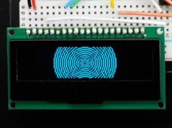 Monochrome 2.3" 128x32 OLED Graphic Display Module Kit -Electronic Accessories Store monochrome 2 3 128x32 oled graphic display module kit adafruit ada2675 28610718957763