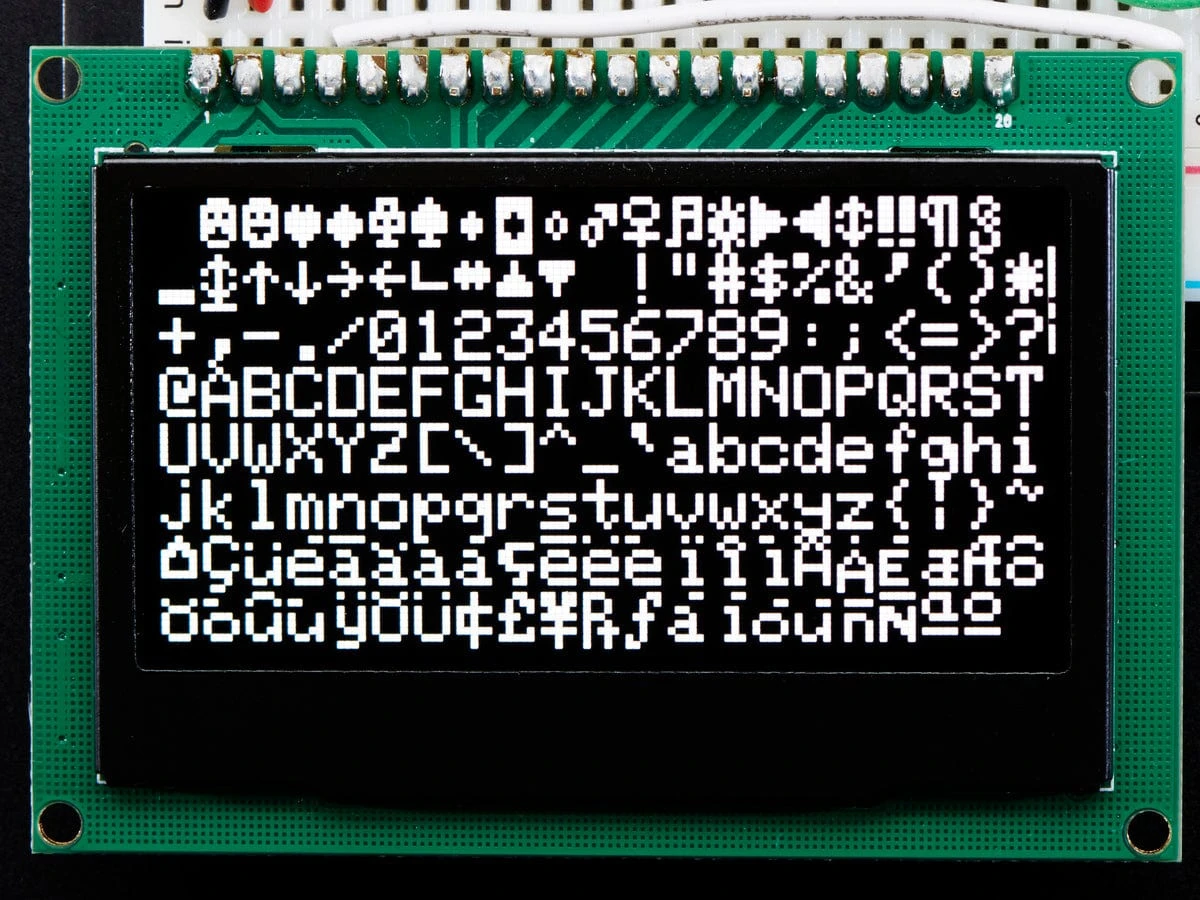 Monochrome 2.42" 128x64 OLED Graphic Display Module Kit 6 Monochrome 2.42" 128x64 OLED Graphic Display Module Kit - Image 4