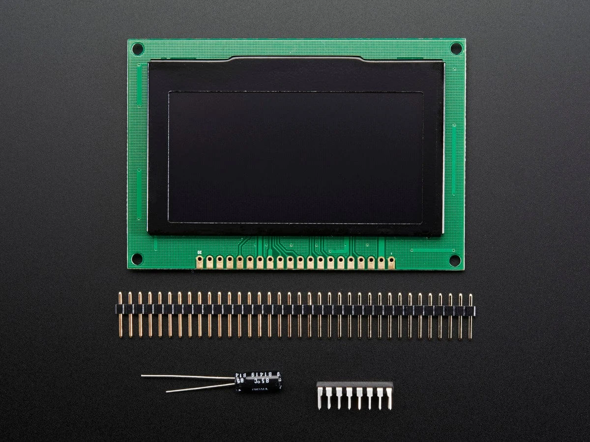 Monochrome 2.7" 128x64 OLED Graphic Display Module Kit 4 Monochrome 2.7" 128x64 OLED Graphic Display Module Kit - Image 2