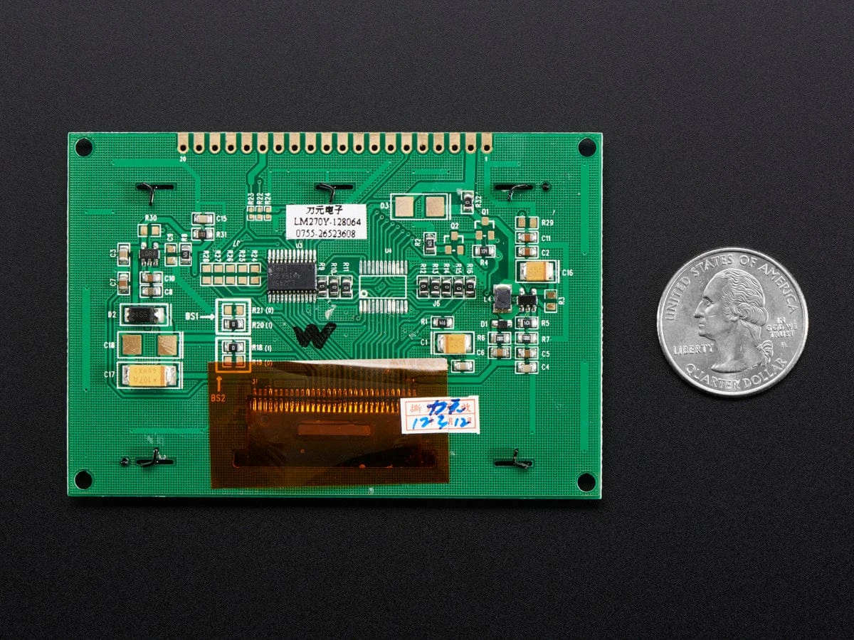 Monochrome 2.7" 128x64 OLED Graphic Display Module Kit 5 Monochrome 2.7" 128x64 OLED Graphic Display Module Kit - Image 3