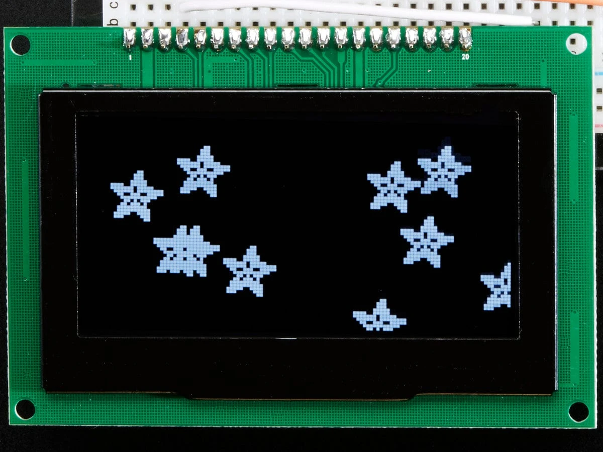 Monochrome 2.7" 128x64 OLED Graphic Display Module Kit 7 Monochrome 2.7" 128x64 OLED Graphic Display Module Kit - Image 5