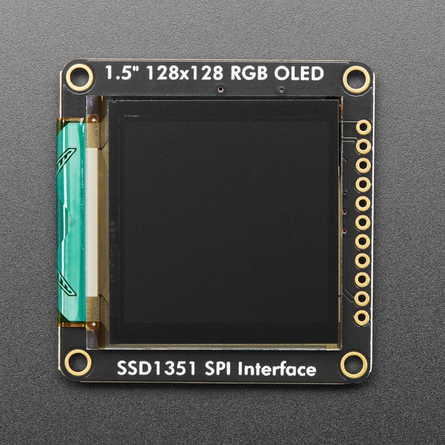 OLED Breakout Board - 16-bit Color 1.5" W/microSD Holder - EYESPI Connector 5 OLED Breakout Board - 16-bit Color 1.5" W/microSD Holder - EYESPI Connector - Image 3
