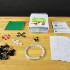 Origami Circuits Kit -Electronic Accessories Store origami circuits kit brown dog gadgets 103281 22726099075267