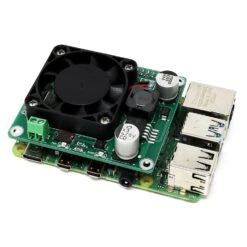Power + Fan HAT For Raspberry Pi -Electronic Accessories Store power fan hat for raspberry pi bcrobotics 103106 28511048564931