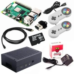 Raspberry Pi 4 Model B Retro Gaming Kit -Electronic Accessories Store raspberry pi 4 model b retro gaming kit the pi hut 103486 29987078308035