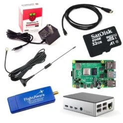 Raspberry Pi 4 PiAware Aircraft Tracking Kit -Electronic Accessories Store raspberry pi 4 piaware aircraft tracking kit flightaware 103494 29901598621891