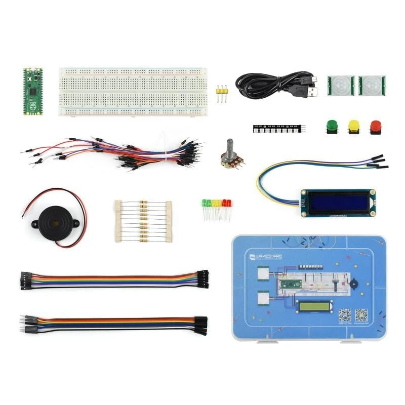 Raspberry Pi Pico MicroPython Learning Kit (Pico Included) 3 Raspberry Pi Pico MicroPython Learning Kit (Pico Included)