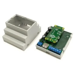 RasPiBox Zero - Pi Zero Prototyping DIN Rail Case (inc. 5V Regulator) -Electronic Accessories Store raspibox zero pi zero prototyping din rail case inc 5v regulator zihatec mmp 0468 23346443256003