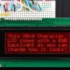 RGB Backlight Negative LCD 20x4 + Extras (RGB On Black) -Electronic Accessories Store rgb backlight negative lcd 20x4 extras rgb on black the pi hut ada498 28610541027523