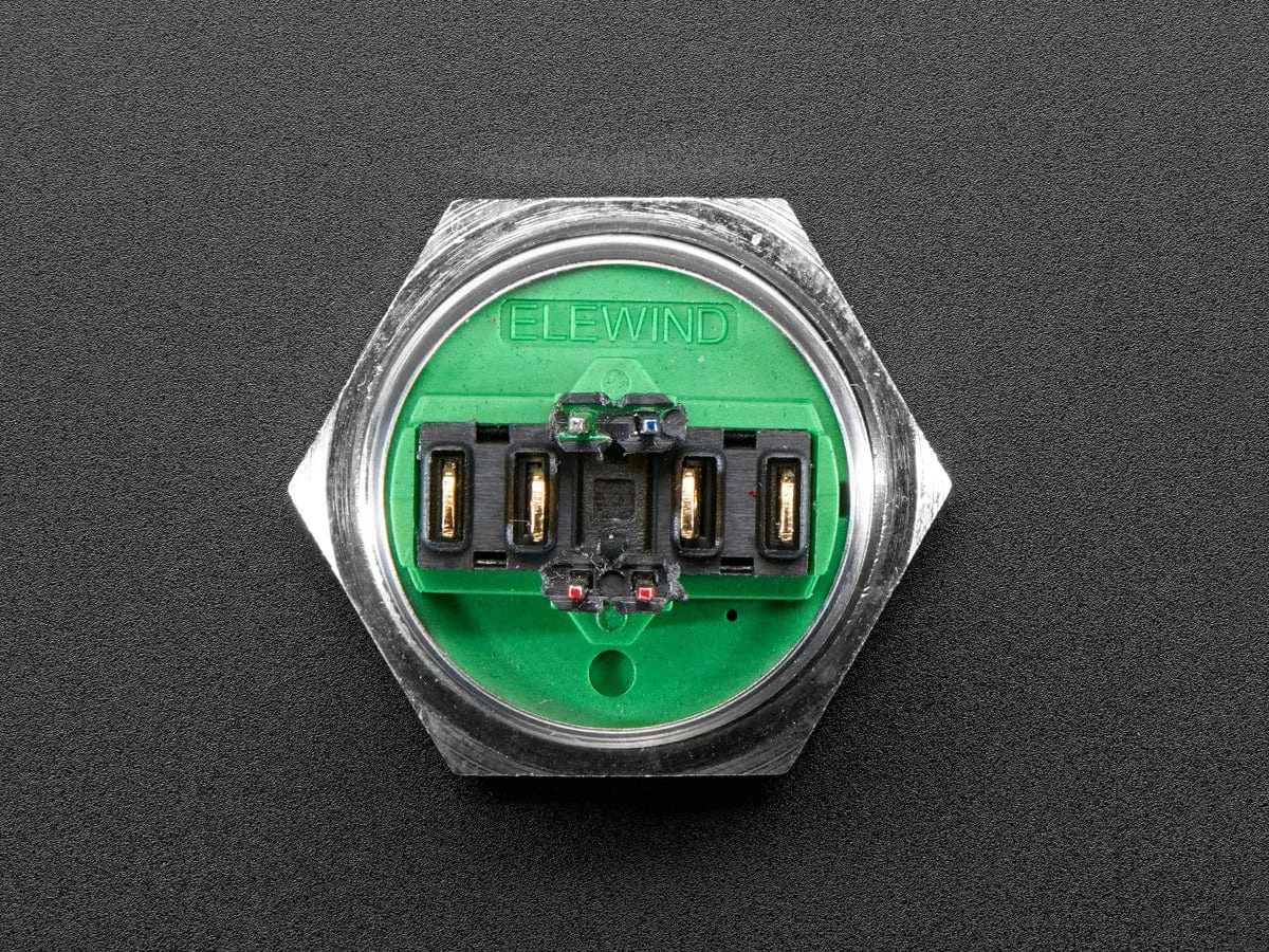 Rugged Metal Pushbutton - 22mm 6V RGB Momentary 5 Rugged Metal Pushbutton - 22mm 6V RGB Momentary - Image 3