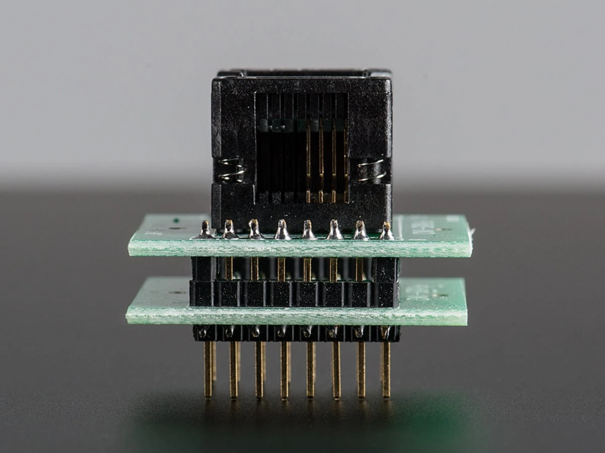 SMT Test Socket - SOIC-8 Narrow Breakout 4 SMT Test Socket - SOIC-8 Narrow Breakout - Image 2