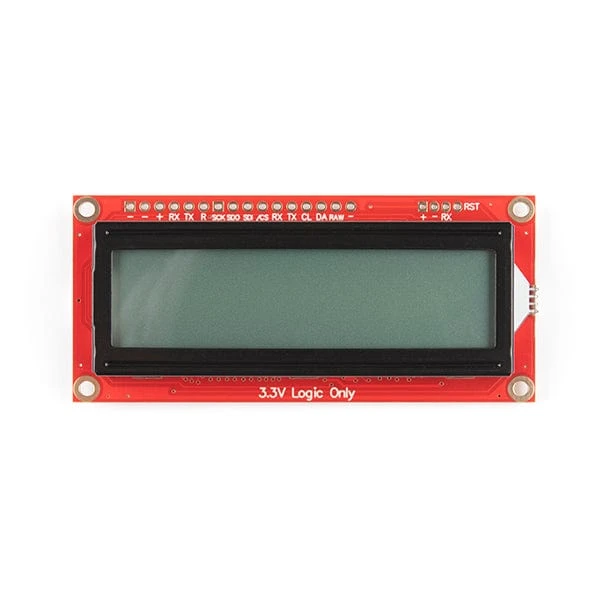 SparkFun 16x2 SerLCD - RGB Backlight (Qwiic) 6 SparkFun 16x2 SerLCD - RGB Backlight (Qwiic) - Image 4