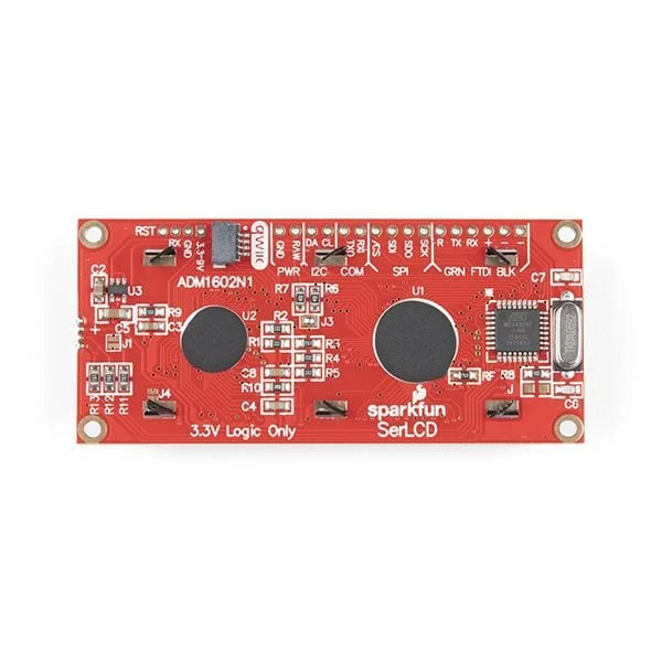 SparkFun 16x2 SerLCD - RGB Text (Qwiic) 5 SparkFun 16x2 SerLCD - RGB Text (Qwiic) - Image 3