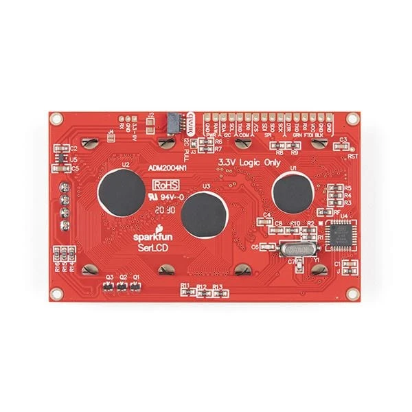 SparkFun 20x4 SerLCD - RGB Backlight (Qwiic) 5 SparkFun 20x4 SerLCD - RGB Backlight (Qwiic) - Image 3