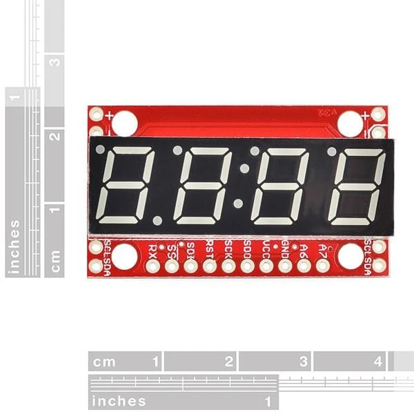 SparkFun 7-Segment Serial Display - Red 7 SparkFun 7-Segment Serial Display - Red - Image 5