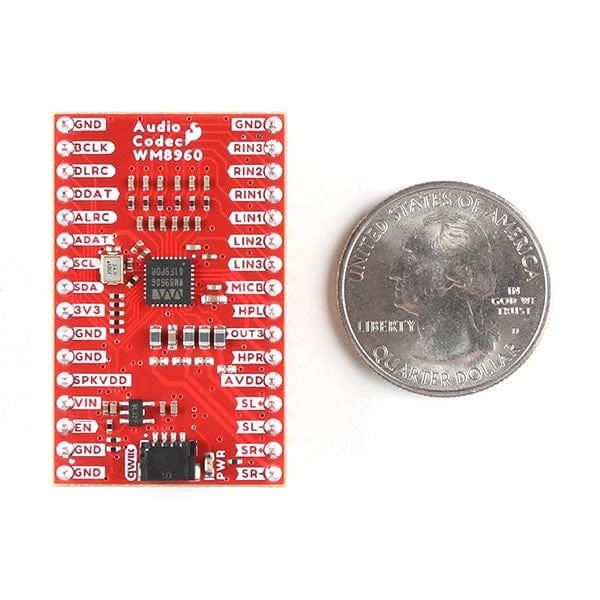 SparkFun Audio Codec Breakout - WM8960 With Headers 6 SparkFun Audio Codec Breakout - WM8960 With Headers - Image 4