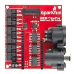 SparkFun ESP32 Thing Plus DMX To LED Shield -Electronic Accessories Store sparkfun esp32 thing plus dmx to led shield sparkfun dev 15110 40203167170755