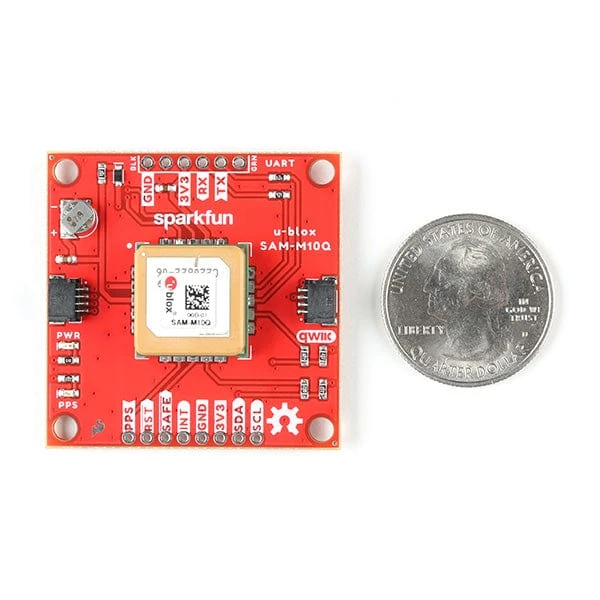 SparkFun GPS Breakout - Chip Antenna, SAM-M10Q 6 SparkFun GPS Breakout - Chip Antenna, SAM-M10Q - Image 4